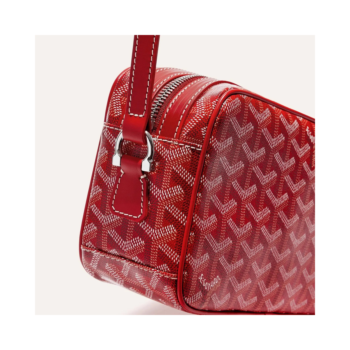 Goyard Cap-Vert PM Burgundy Red Crossbody Bag
