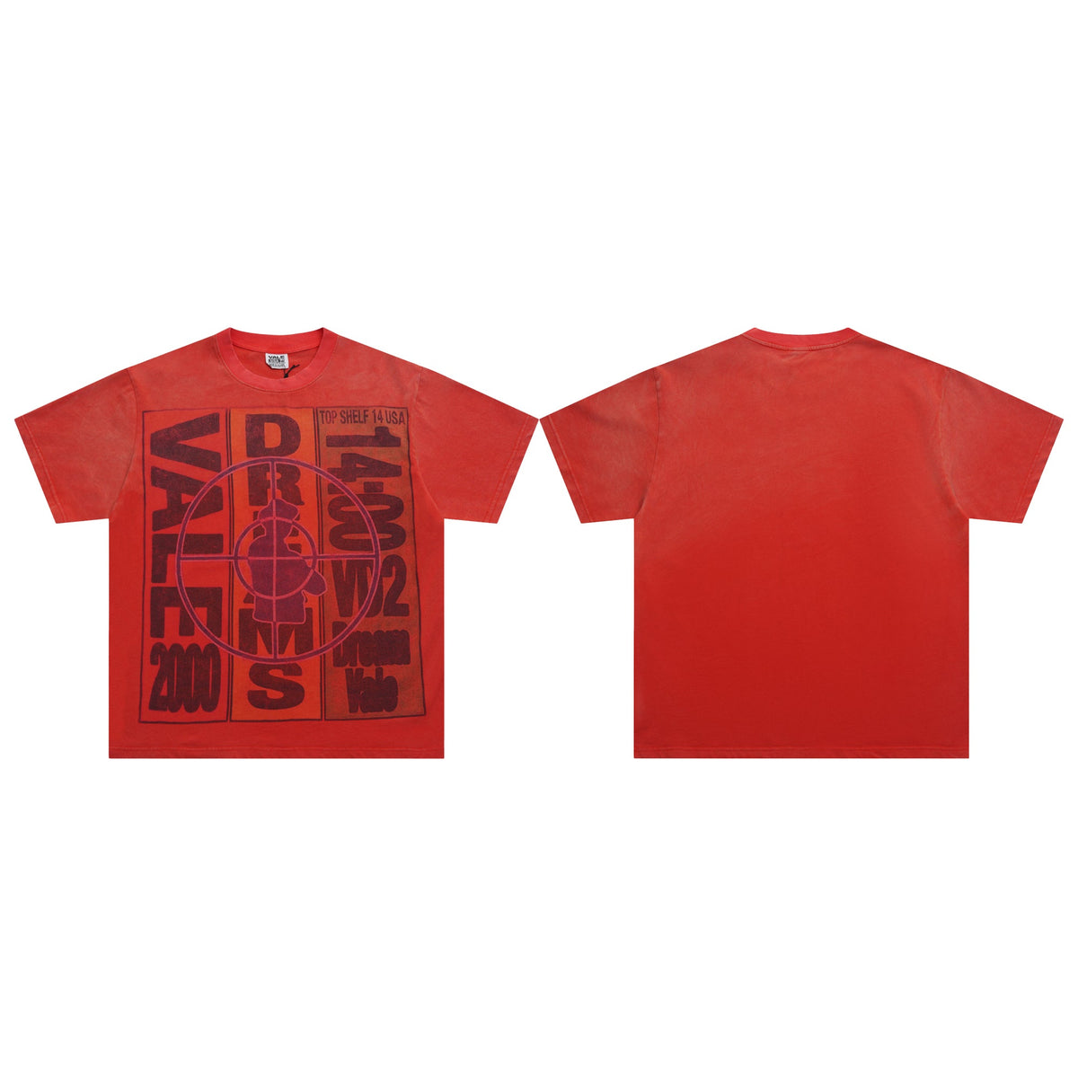 Valeforever Vale T Shirts White Ink DTG Printing Salt Monkey Wash