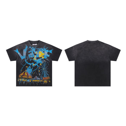 Valeforever Vale T Shirts Washed Short Sleeves