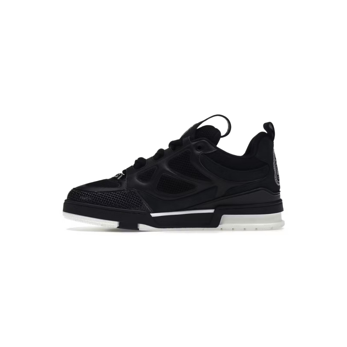 Louis Vuitton Skate Trainer Black White Sneakers