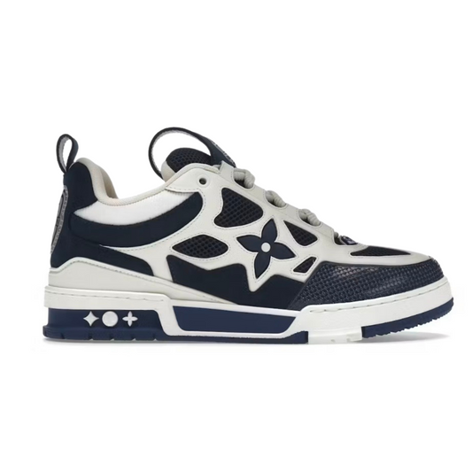 Louis Vuitton Skate Trainer Navy White Sneakers