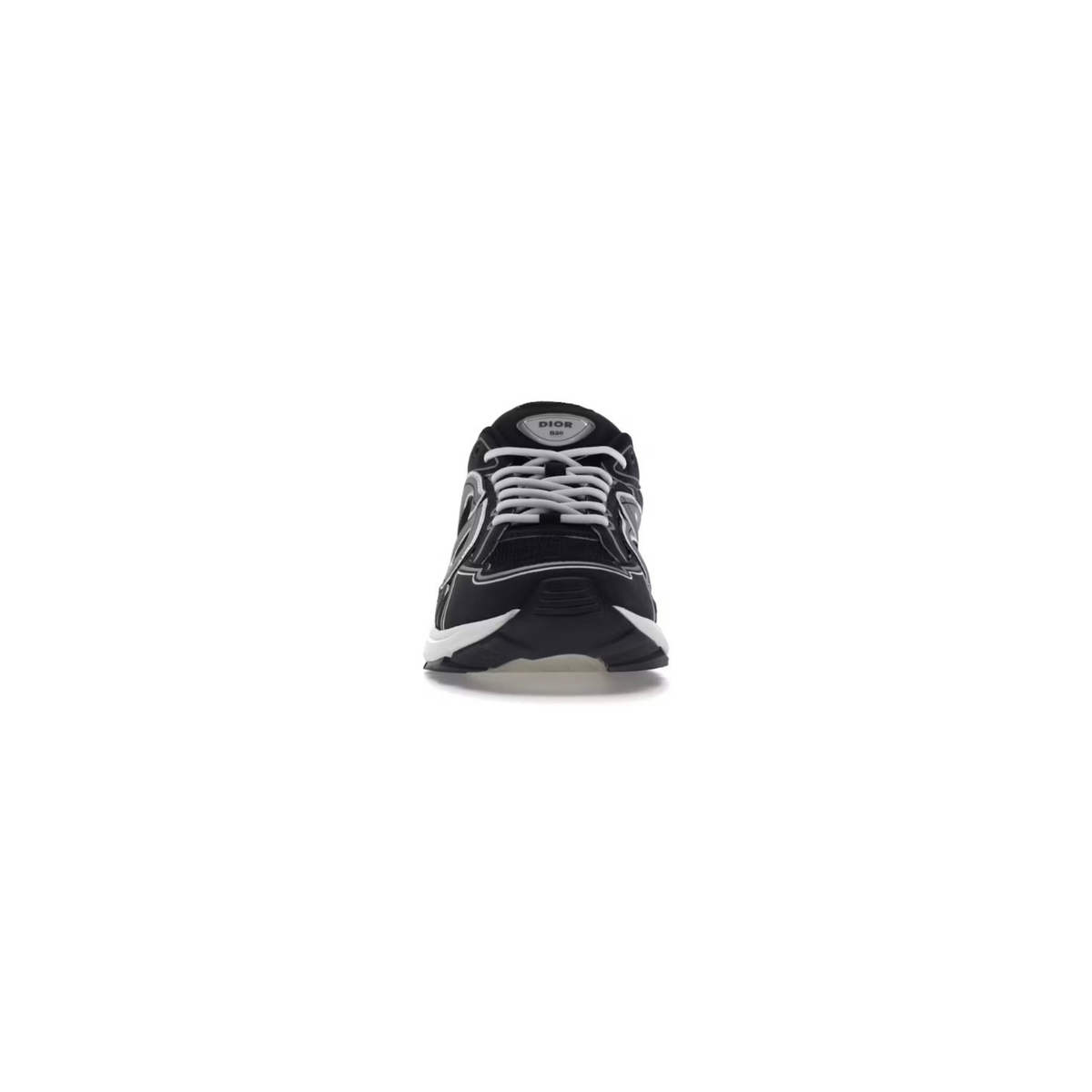 Dior B30 Black Mesh White Sole Sneakers