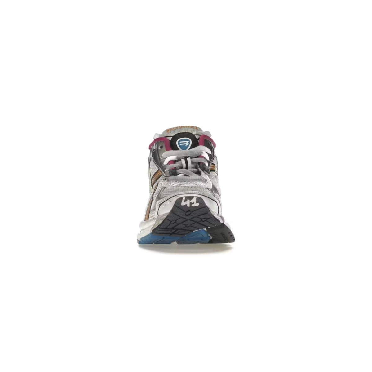 Balenciaga Runner Sneakers - Multicolor Silver Edition