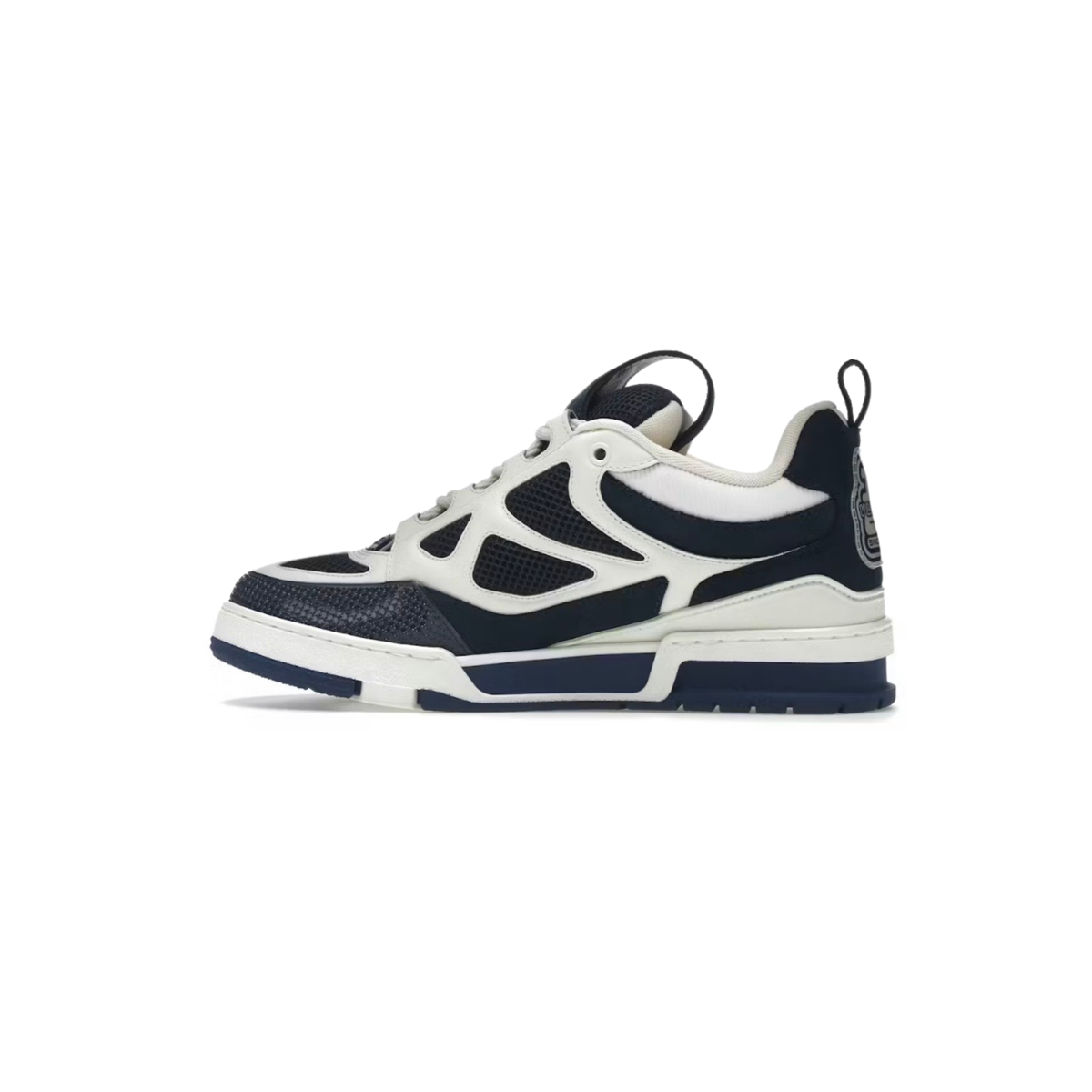 Louis Vuitton Skate Trainer Navy White Sneakers