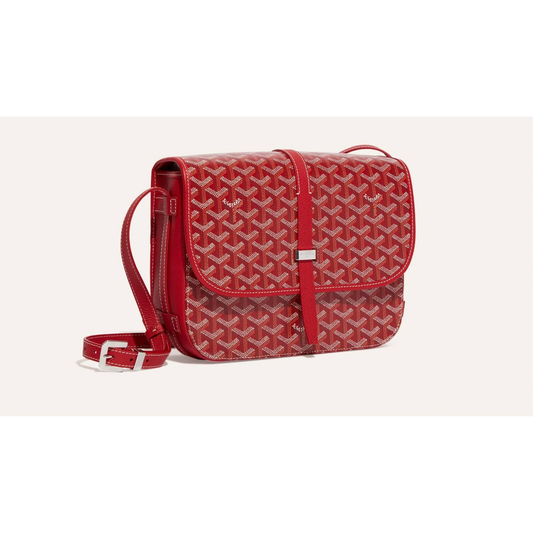 Goyard Belvedere PM Red Crossbody Bag