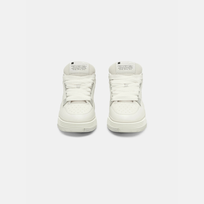 AMIRI MA-1 White Grey Leather Mesh Sneakers
