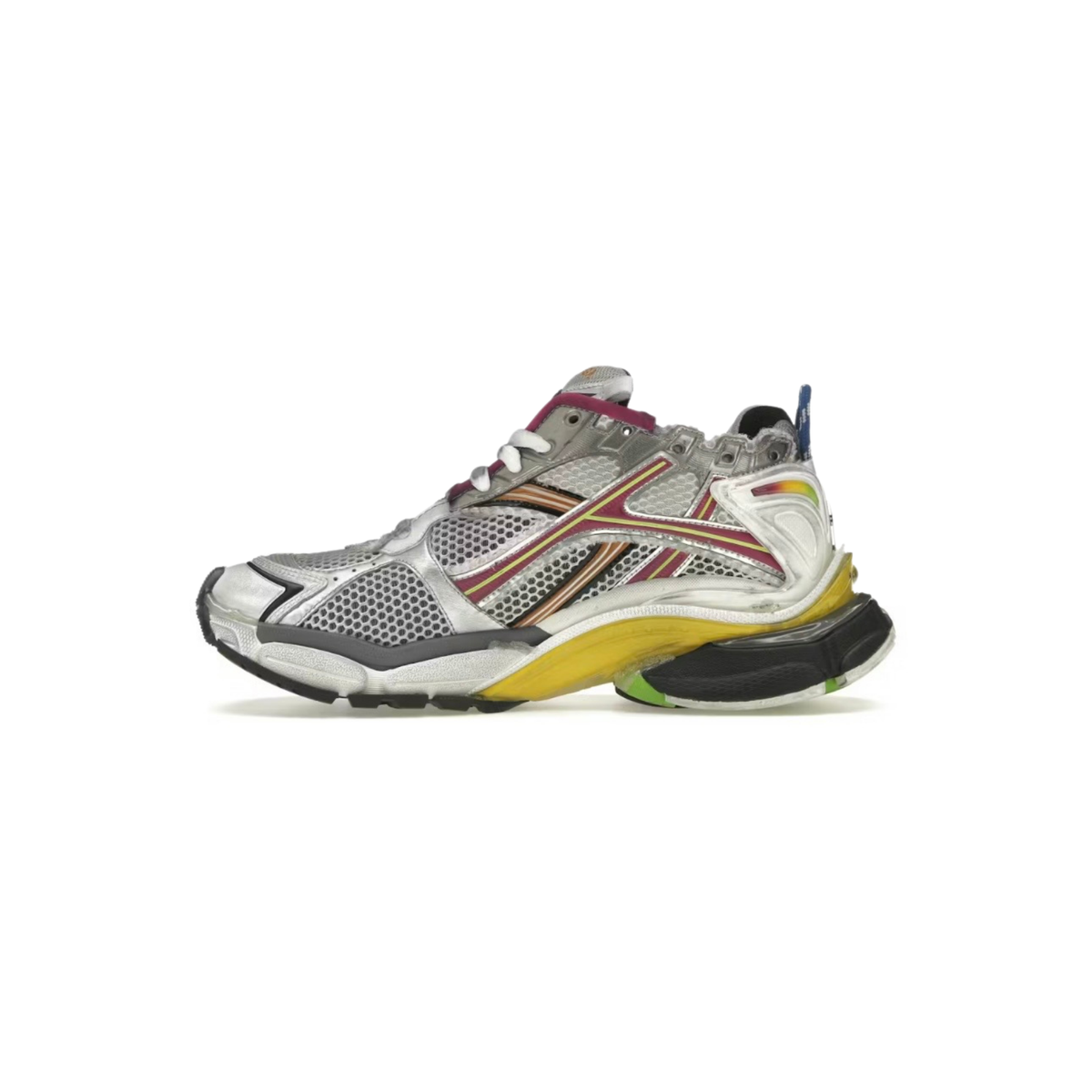 Balenciaga Runner Sneakers - Multicolor Silver Edition