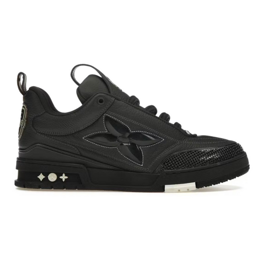 Louis Vuitton Skate Trainer Black Leather Sneakers