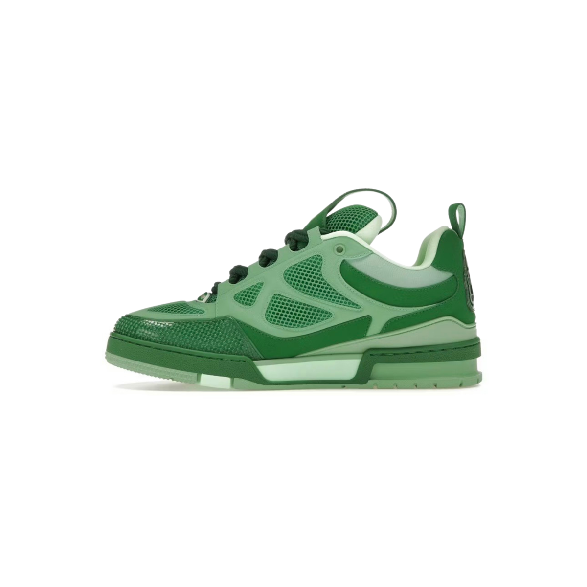 Louis Vuitton Skate Trainer Green Mint Sneakers