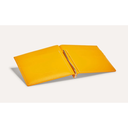Goyard Saint-Florentin Yellow Goyardine Money Clip Wallet