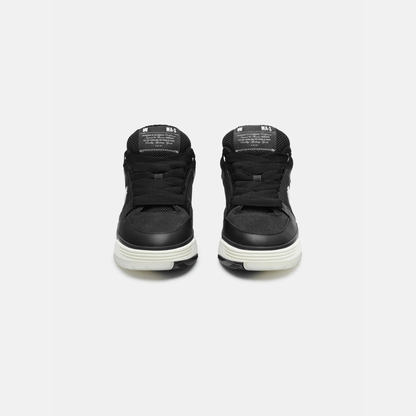 AMIRI MA-1 Black White Leather Mesh Sneakers