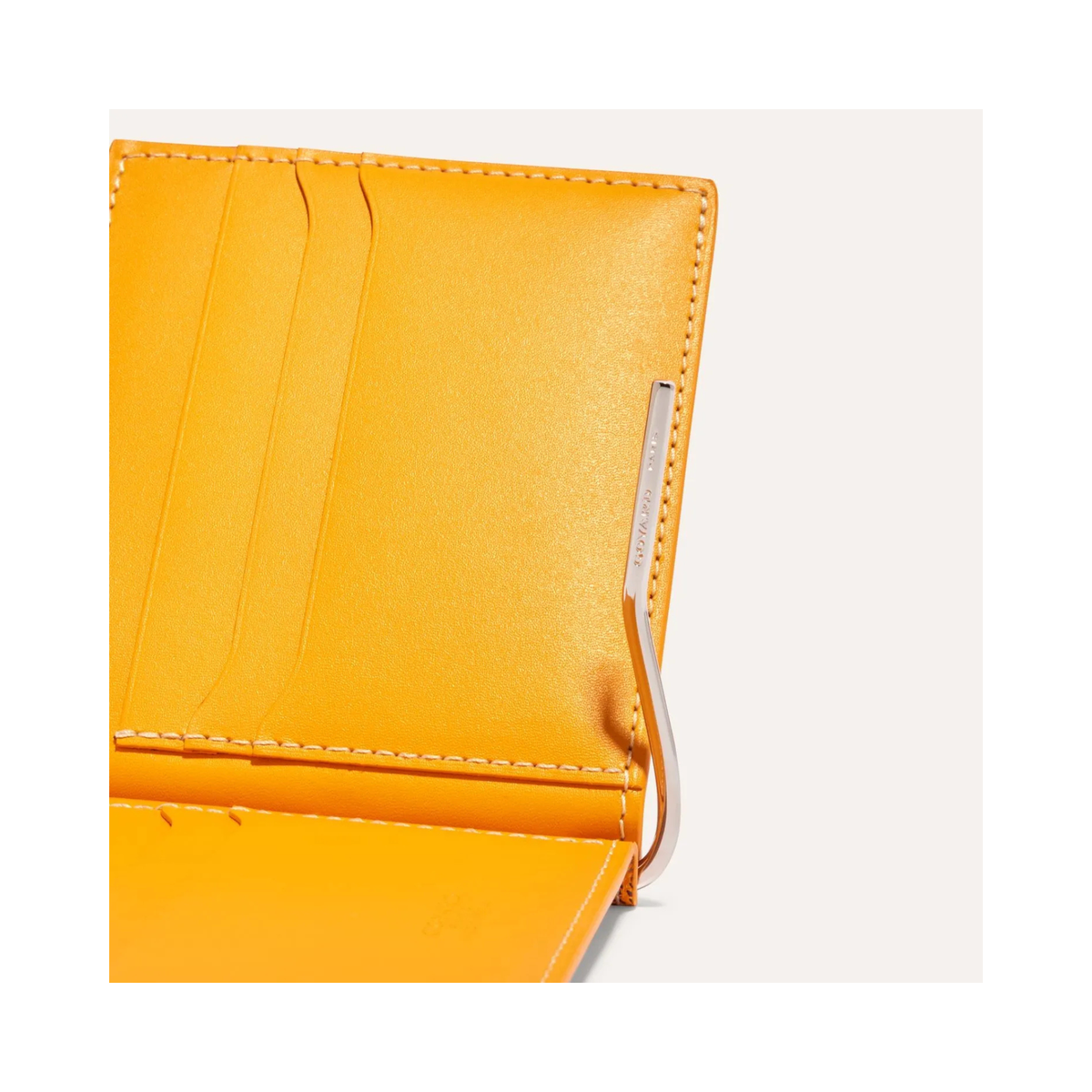 Goyard Saint-Florentin Yellow Goyardine Money Clip Wallet