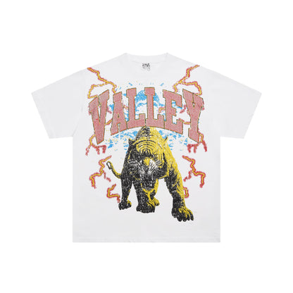 Valeforever Vale T Shirts Hotfix rhinestones Short Sleeves