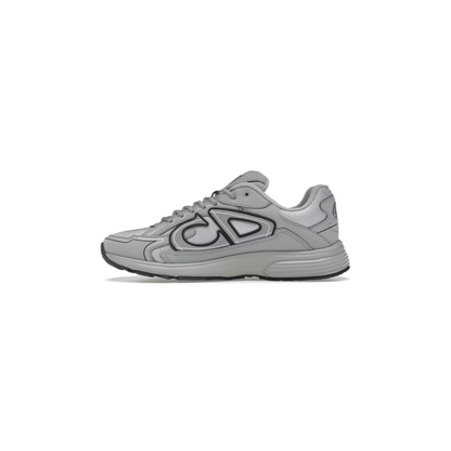 Dior B30 Grey Mesh Technical Fabric Sneakers