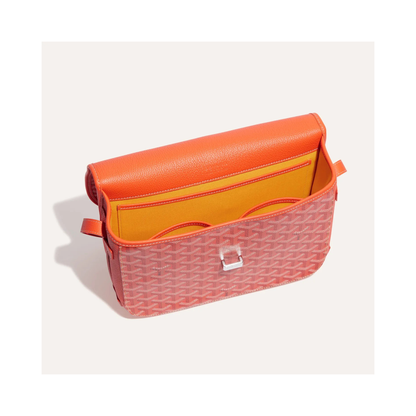 Goyard Belvedere PM Orange Crossbody Bag
