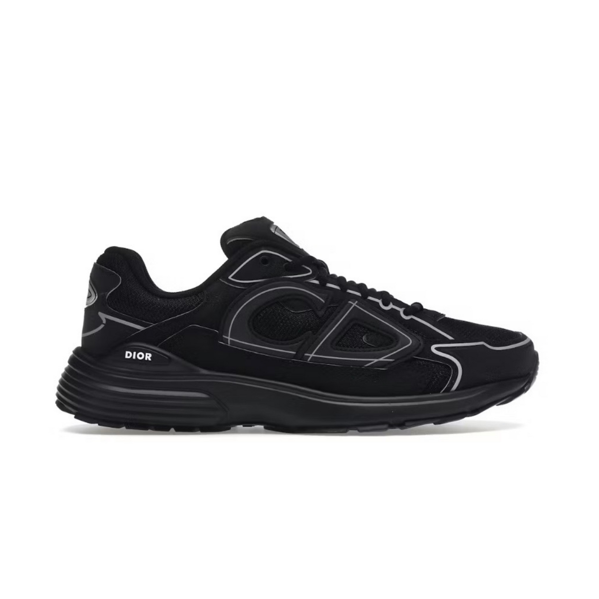 Dior B30 Black Mesh Technical Fabric Sneakers