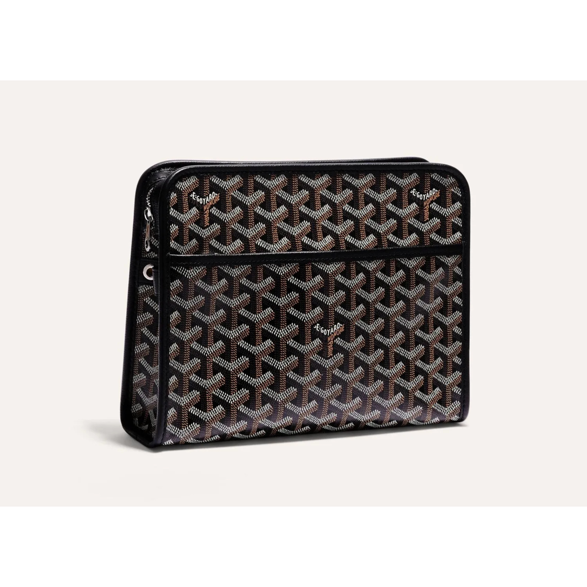 Goyard Joubert Pouch MM Black Clutch