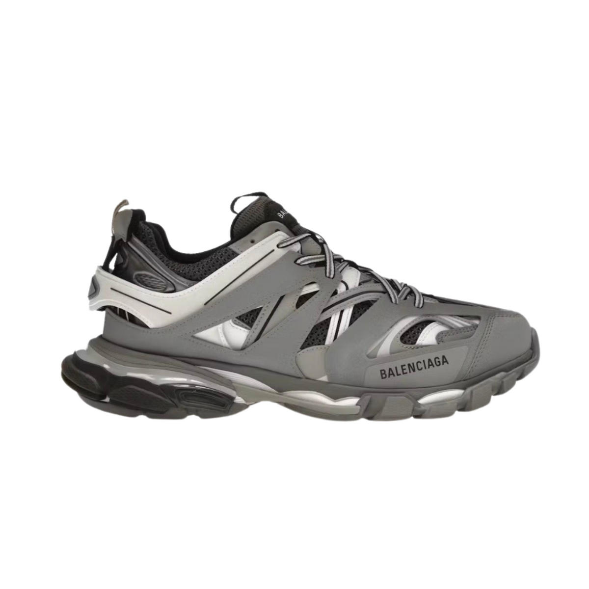 Balenciaga Track Sneakers - Grey & Black LED Edition