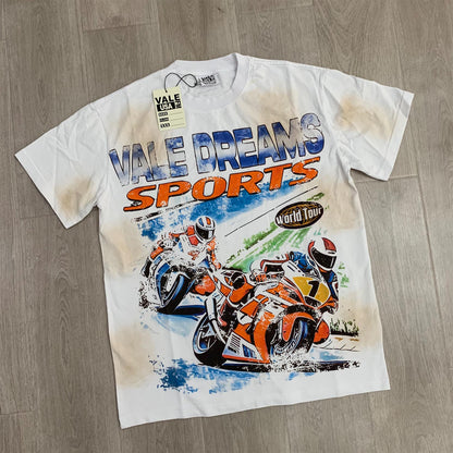 Valeforever Vale T Shirts White Ink DTG Wash