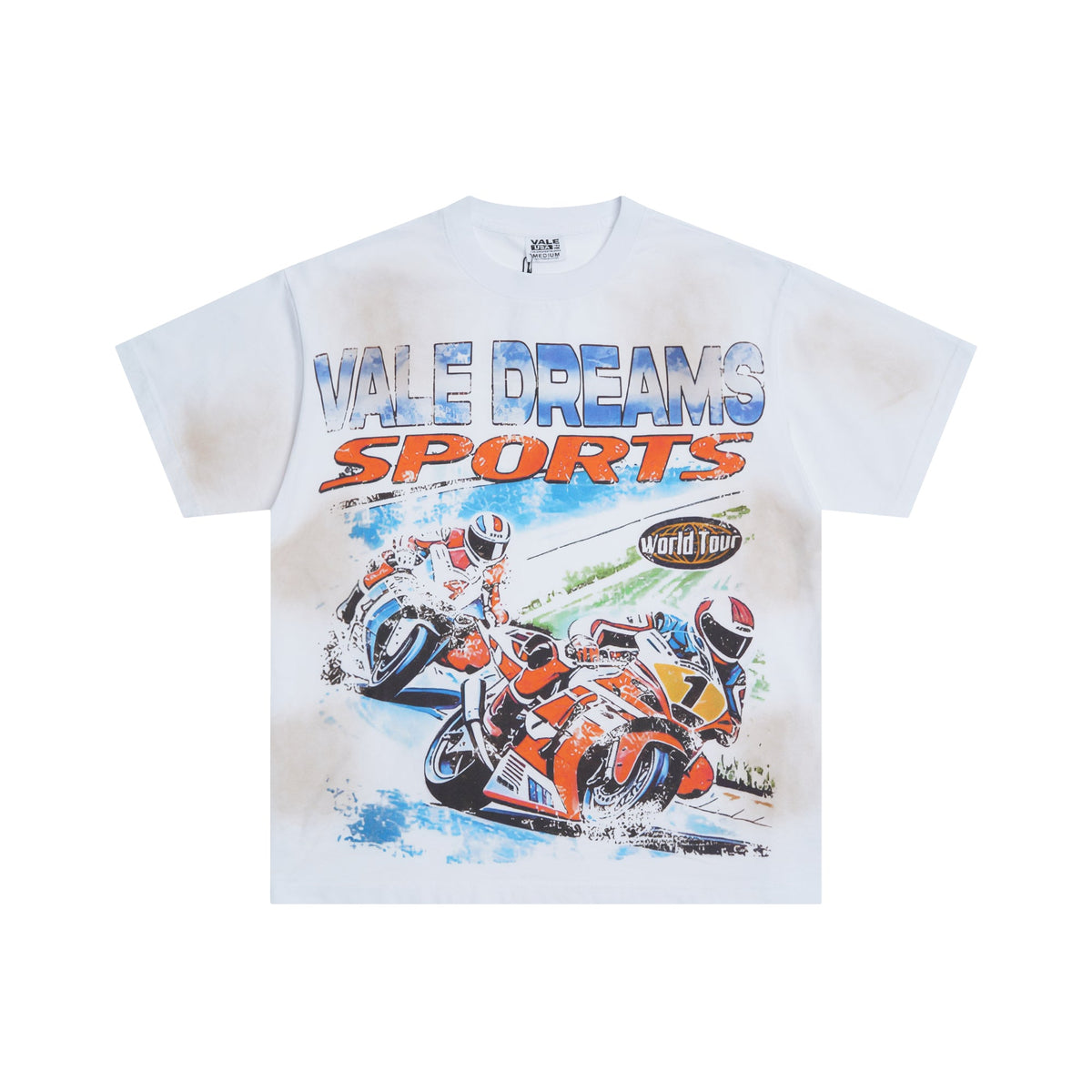 Valeforever Vale T Shirts White Ink DTG Wash