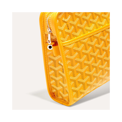 Goyard Joubert Pouch MM Yellow Clutch