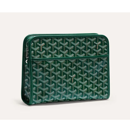 Goyard Joubert Pouch MM Green Clutch