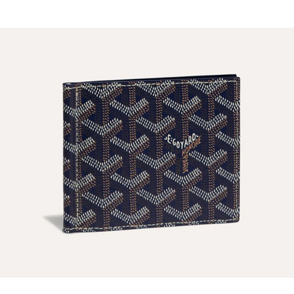 Goyard Saint-Florentin Money Clip Wallet Navy Blue