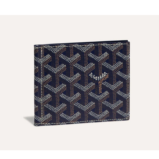 Goyard Saint-Florentin Money Clip Wallet Navy Blue