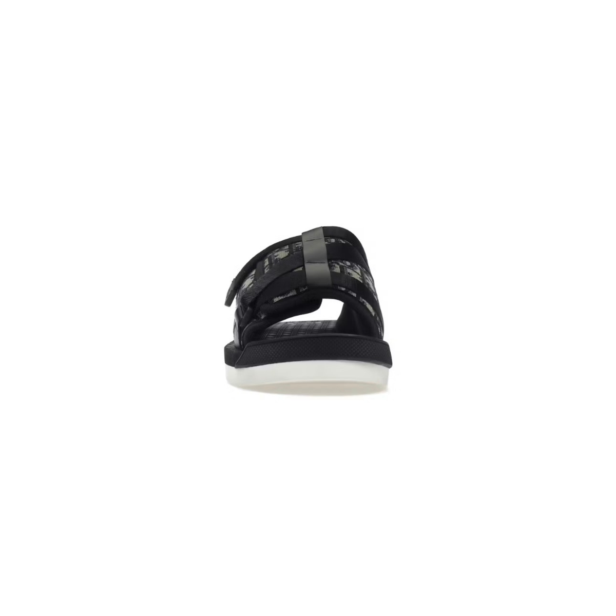 Dior Oblique Grey Black Sandals