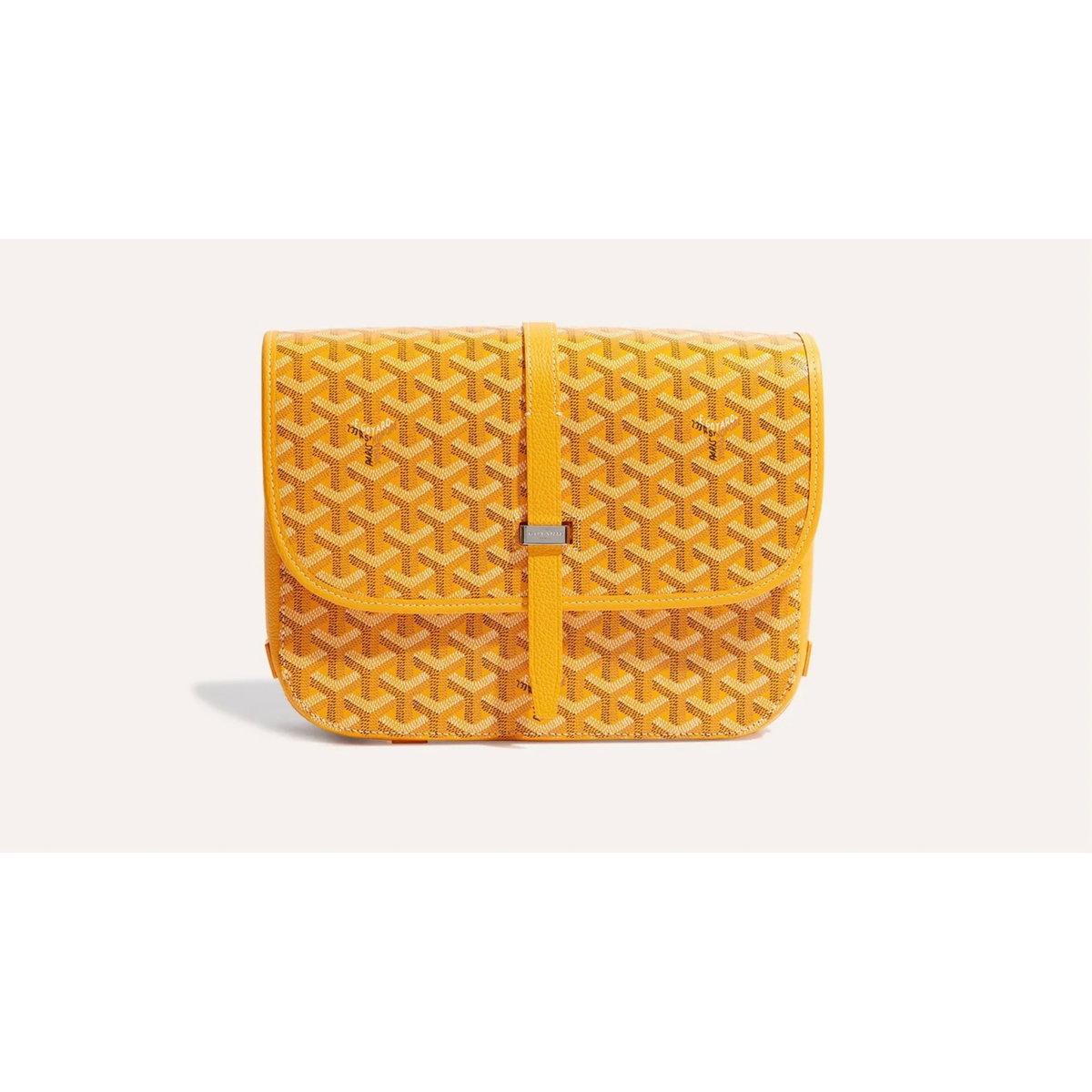Goyard Belvedere Yellow Crossbody Bag