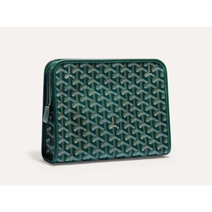 Goyard Joubert Pouch MM Green Clutch