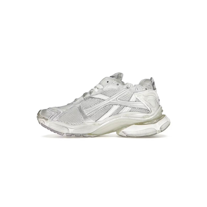 Balenciaga Runner Sneakers -White Distressed Edition