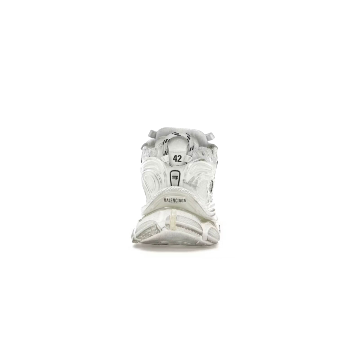Balenciaga Runner Sneakers -White Distressed Edition