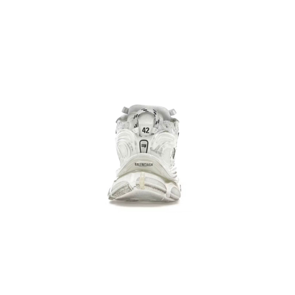 Balenciaga Runner Sneakers -White Distressed Edition