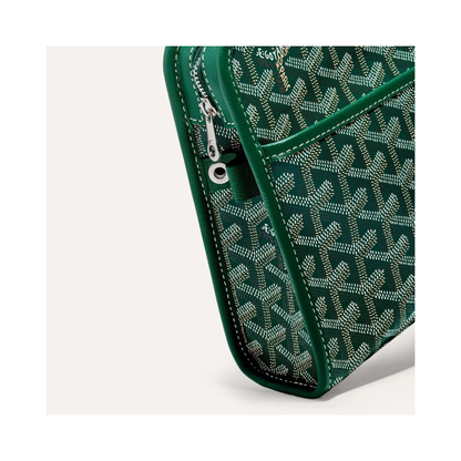 Goyard Joubert Pouch MM Green Clutch