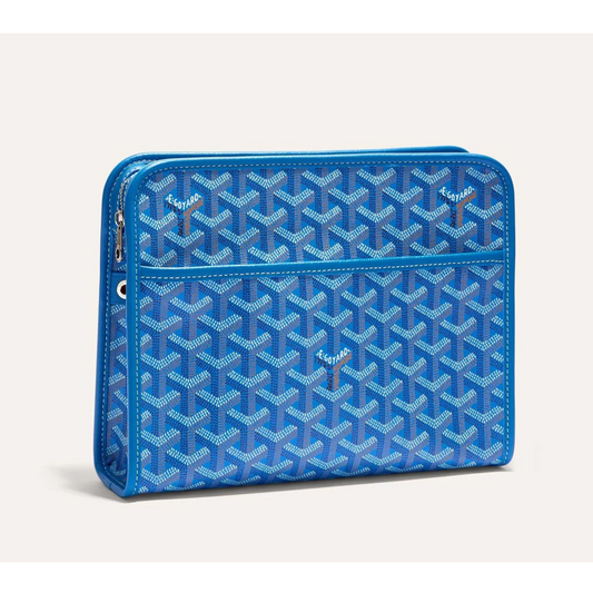 Goyard Joubert Pouch MM Sky Blue Clutch