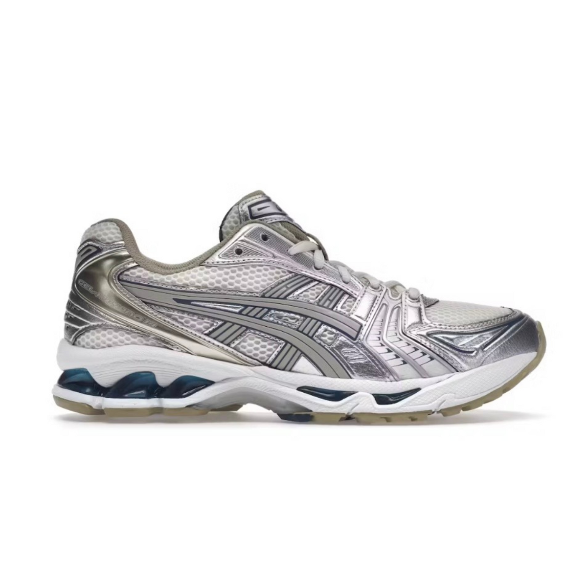 ASICS GEL-Kayano 14 Cream Silver Sneakers