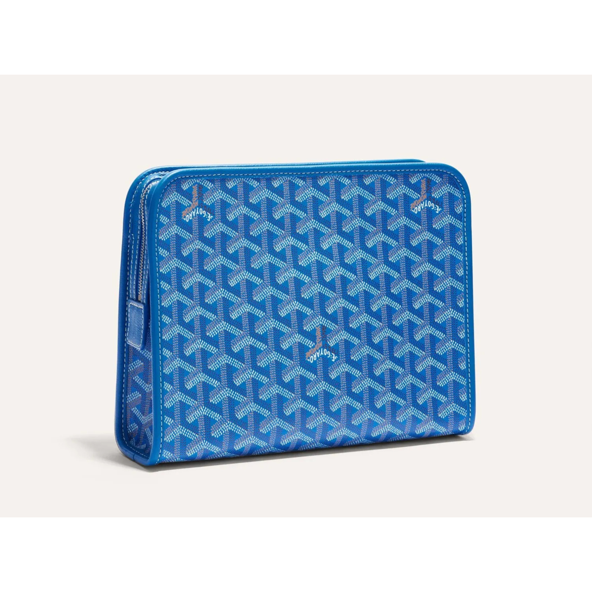 Goyard Joubert Pouch MM Sky Blue Clutch