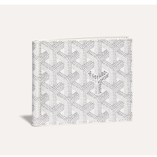 Goyard Saint-Florentin Money Clip Wallet White