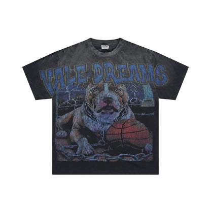 Valeforever Vale T Shirts White Ink DTG