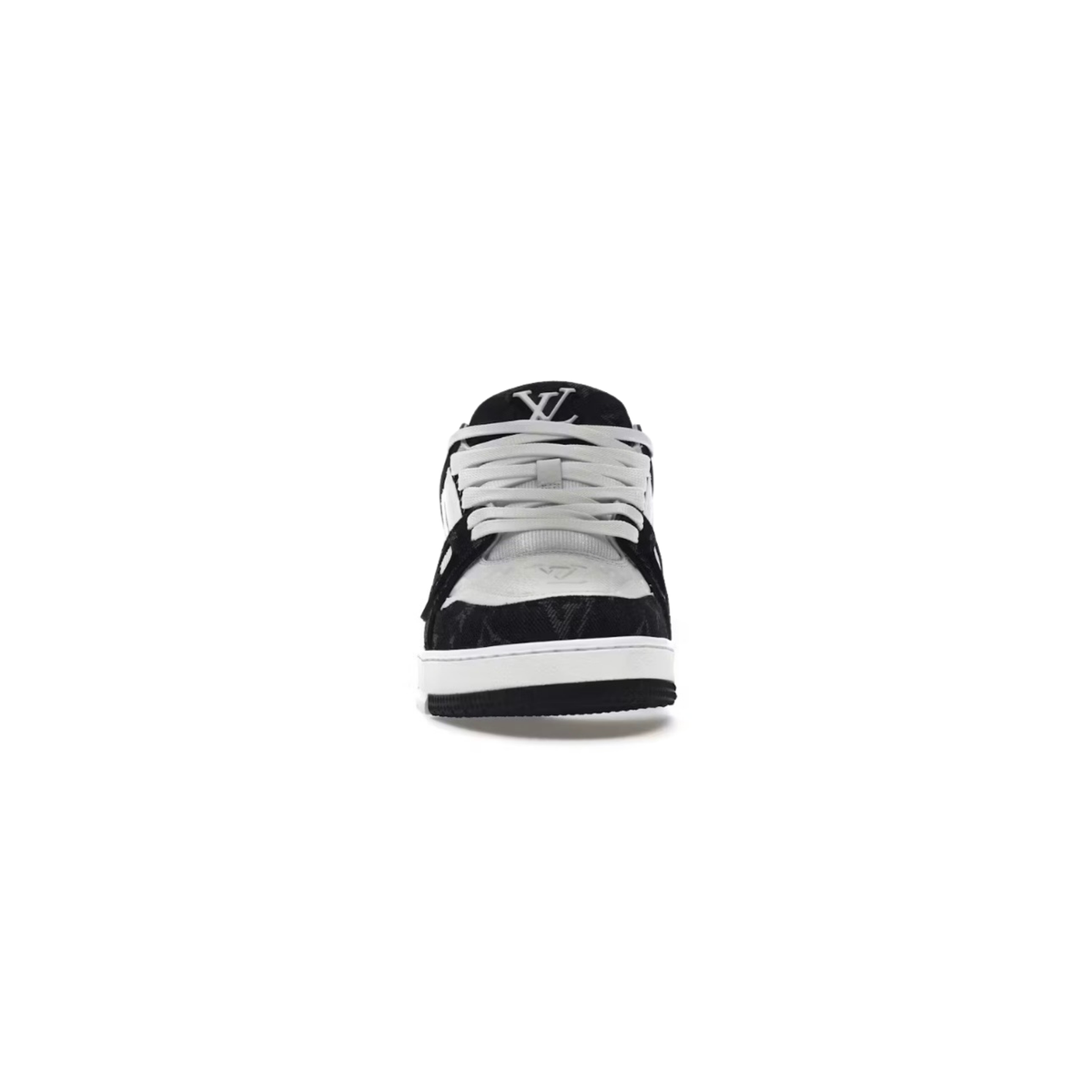 Louis Vuitton LV Trainer Black White Denim