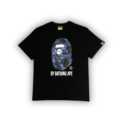 BAPE Blue Camo Ape Head T-Shirt