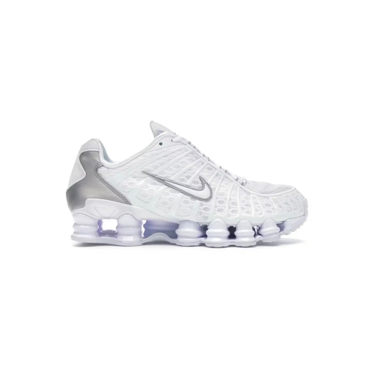 Nike Shox TL White Silver Sneakers