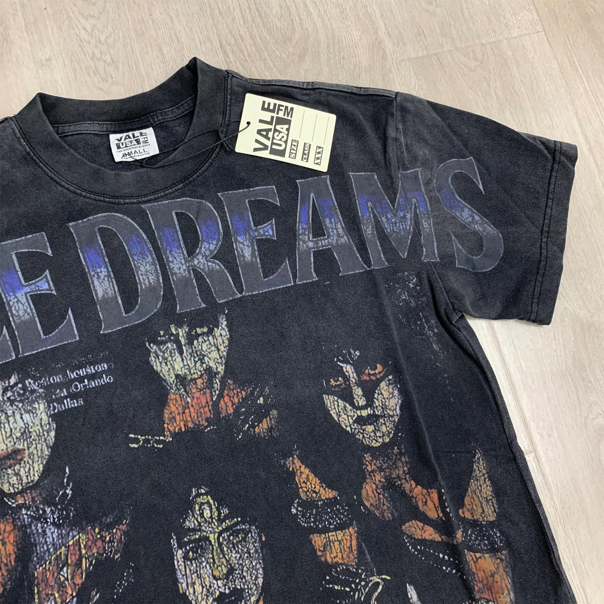 Valeforever Vale T Shirts White Ink DTG Short Sleeves
