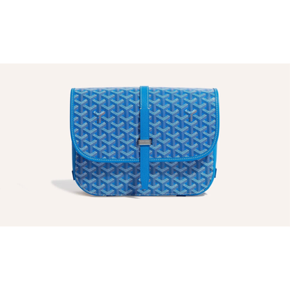 Goyard Belvedere Light Blue Crossbody Bag