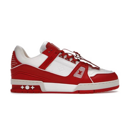 Louis Vuitton LV Trainer Red White Sneakers
