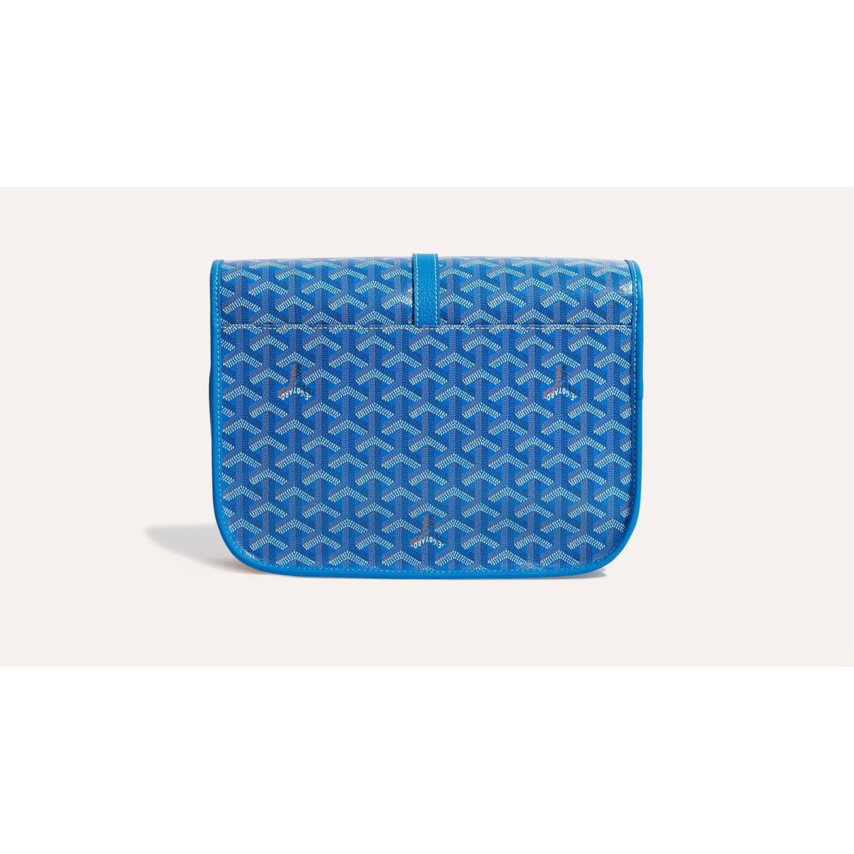 Goyard Belvedere Light Blue Crossbody Bag