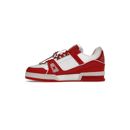 Louis Vuitton LV Trainer Red White Sneakers