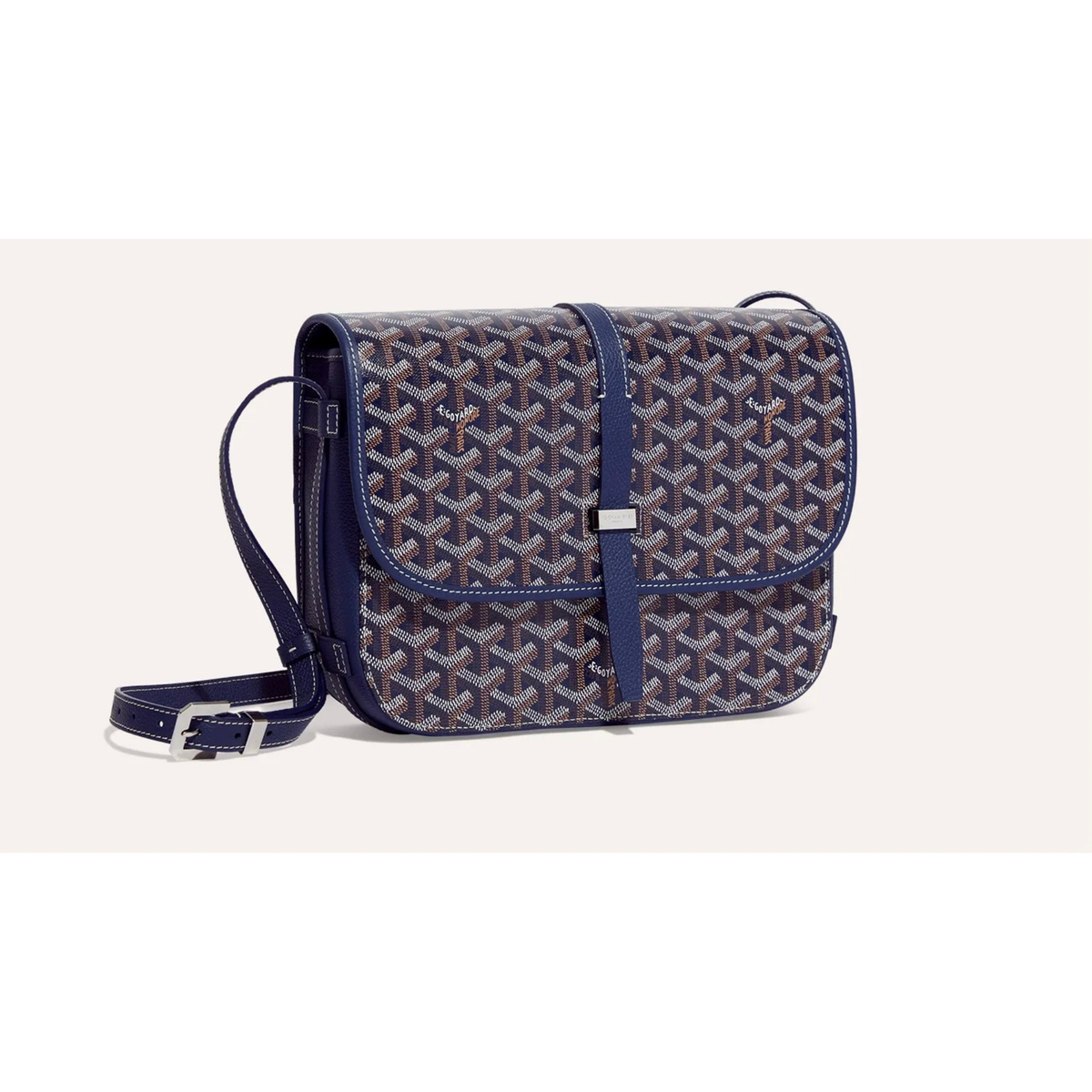 Goyard Belvedere PM Burgundy Crossbody Bag