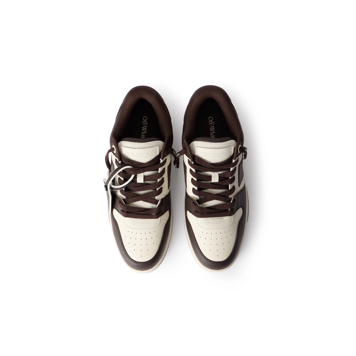 Off-White Out Of Office Sneaker Brown/White
